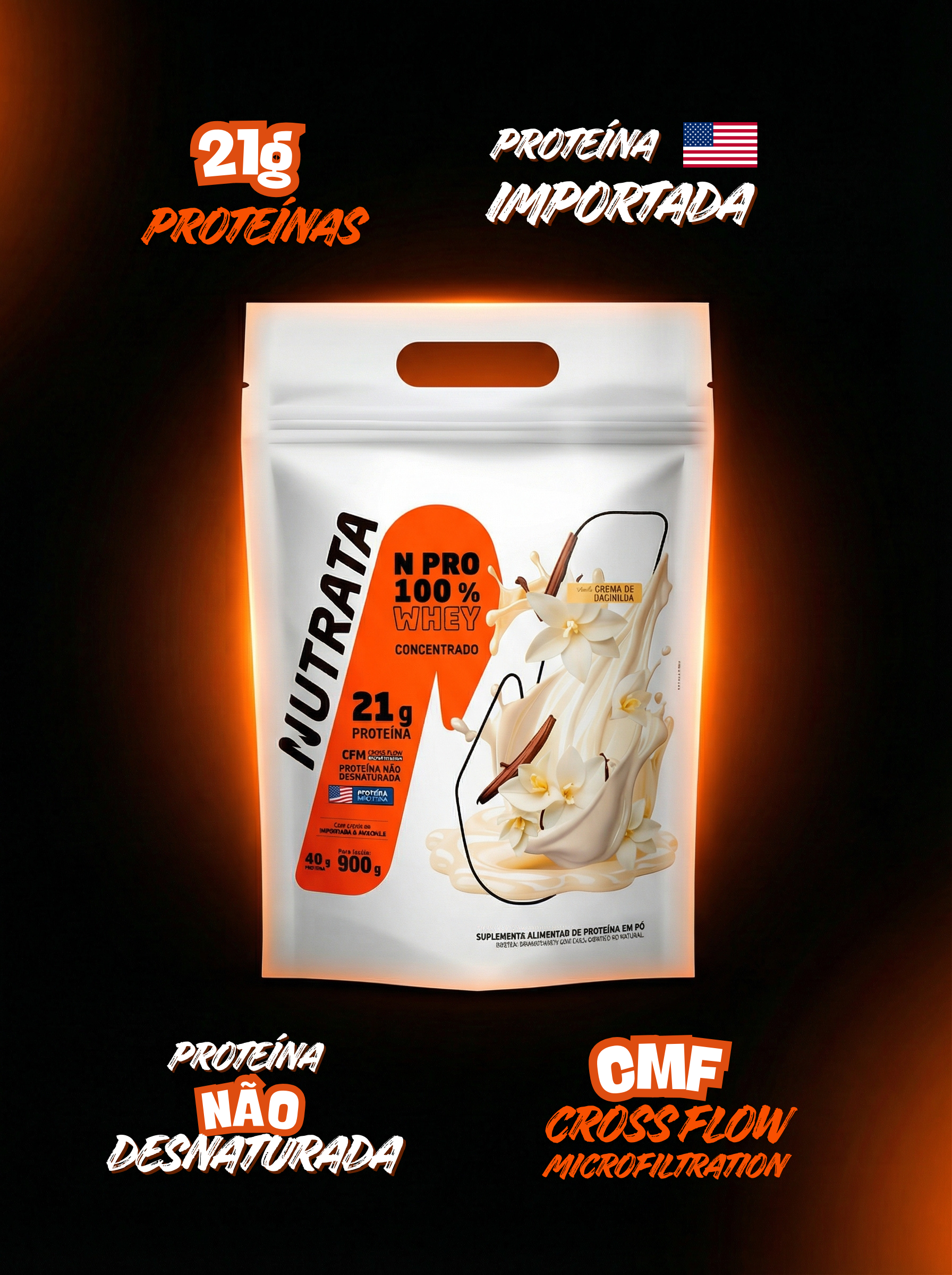 Whey NPRO Nutrata 900g