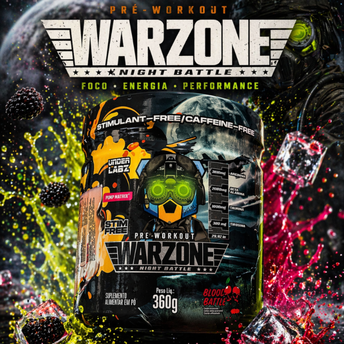 Warzone NIGHT BATTLE | Under Labz 360g