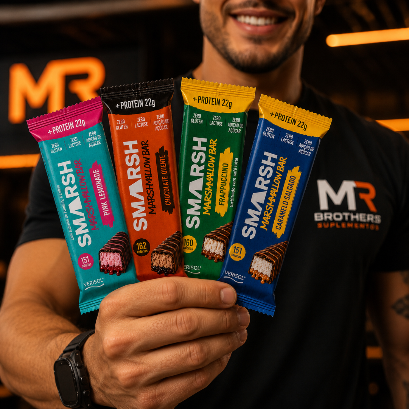 MARSHMALLOW BAR | +22g PROTEÍNA