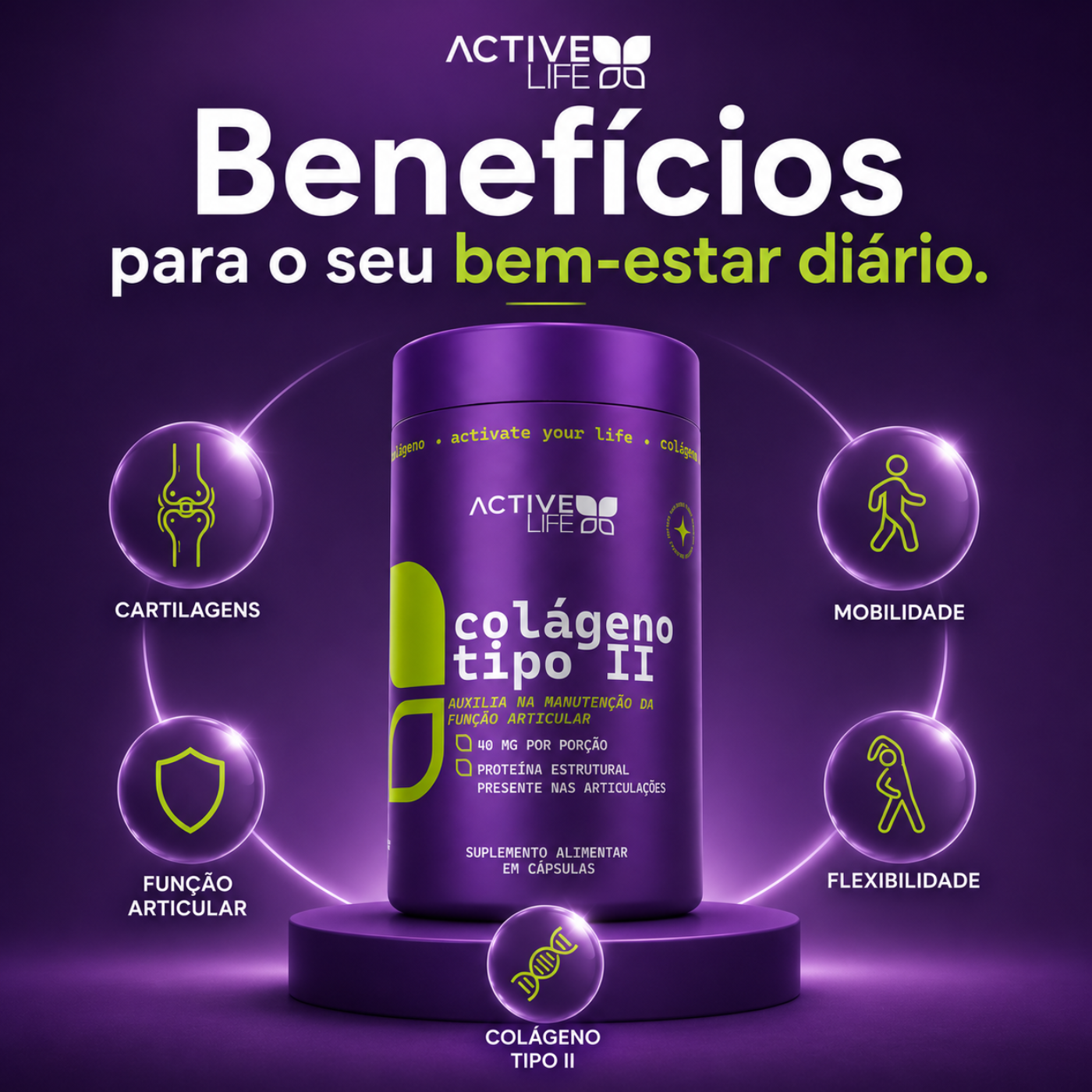 Colágeno Tipo 2 - Active Life