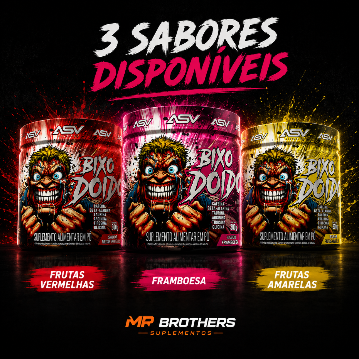 Bixo Doido - ASV NUTRITION 300g
