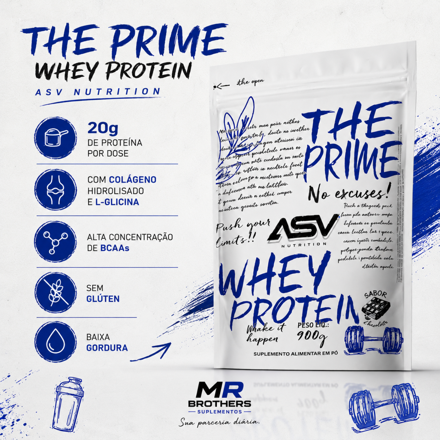 WHEY PROTEIN - THE PRIME ASV 900g